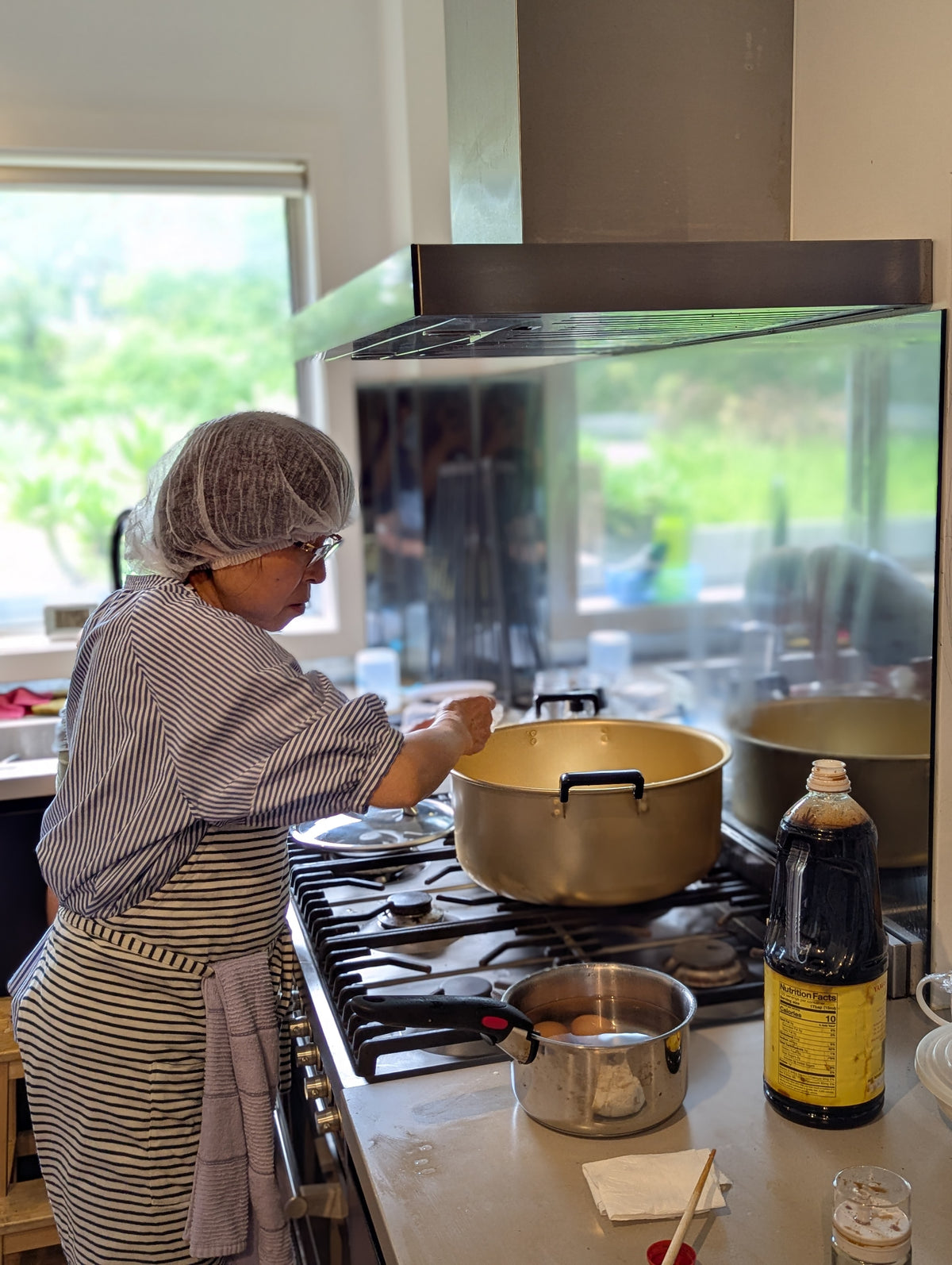 Grandma cooking Japanese family recipe of nana chan BBQ sauce